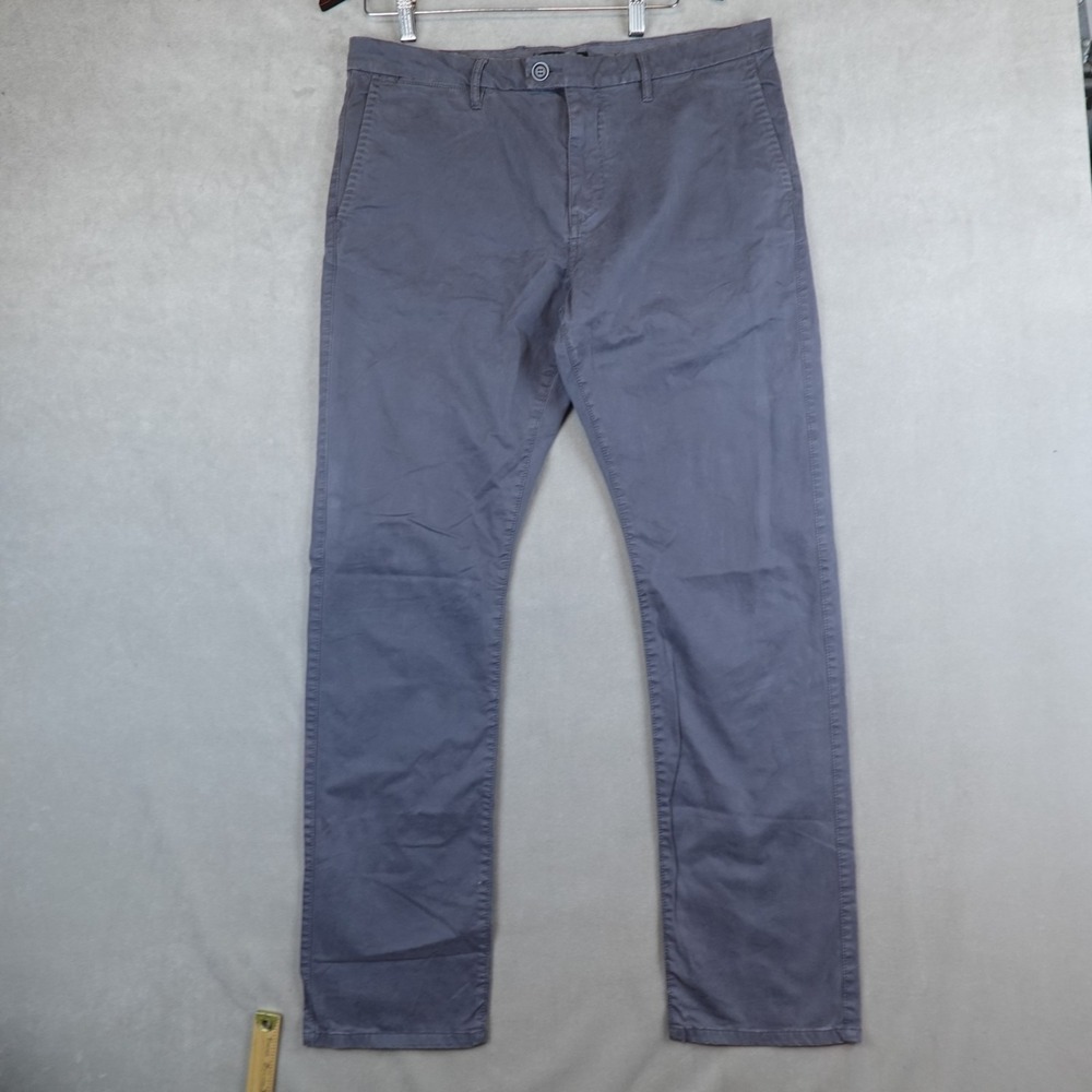 John Varvatos Pants Mens Size 34x31 Gray Chino